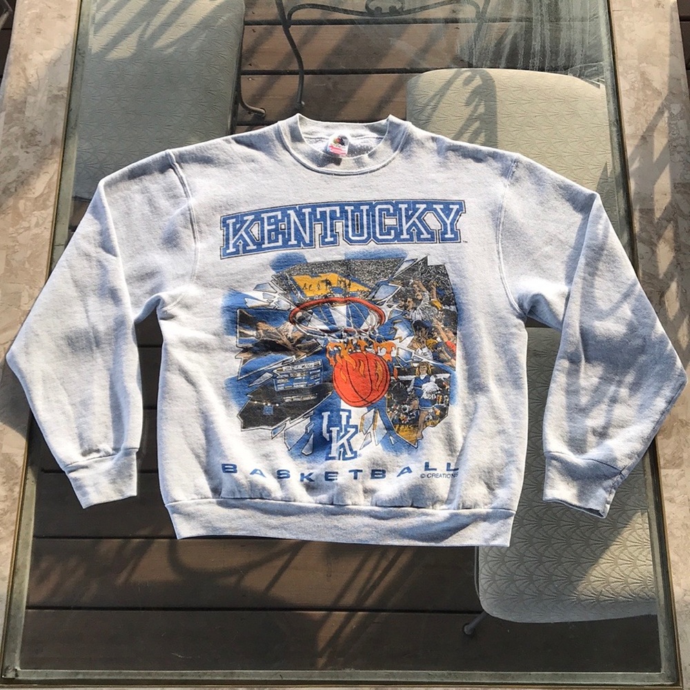 Vintage 90s Kentucky Wild Cats Basketball Sweater